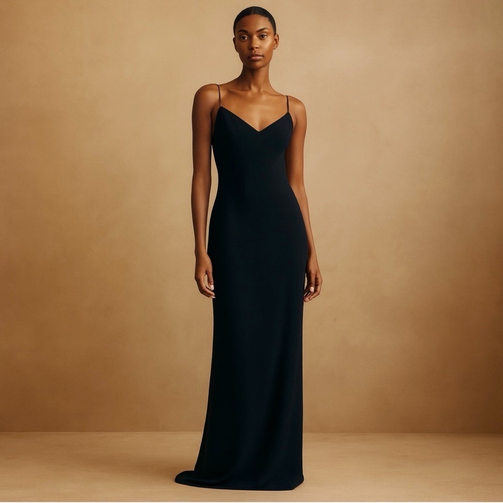 Night Way Collections Black Evening Gown Dress Size 4